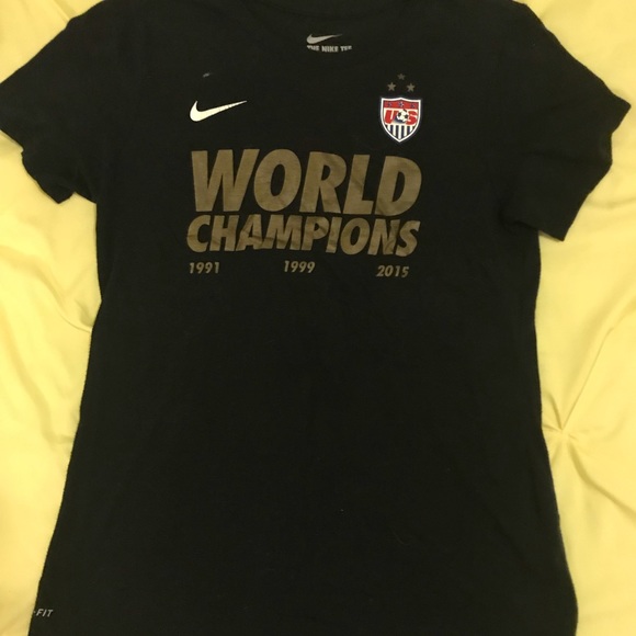 nike uswnt world champions tee